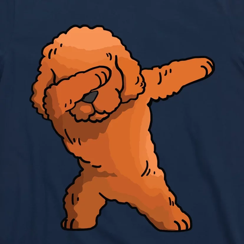 Dabbing Toy Poodle Dab Dance Funny Dog Gift T-Shirt