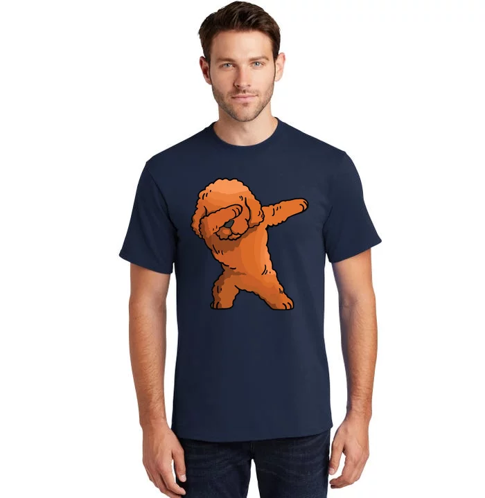 Dabbing Toy Poodle Dab Dance Funny Dog Gift Tall T-Shirt