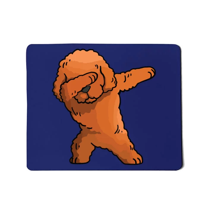 Dabbing Toy Poodle Dab Dance Funny Dog Gift Mousepad