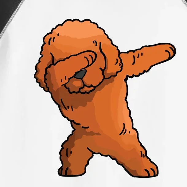 Dabbing Toy Poodle Dab Dance Funny Dog Gift Toddler Fine Jersey T-Shirt