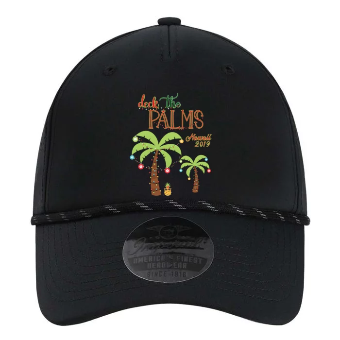 Deck The Palms Hawaii Christmas2019 Family Vacation Gift Performance The Dyno Cap