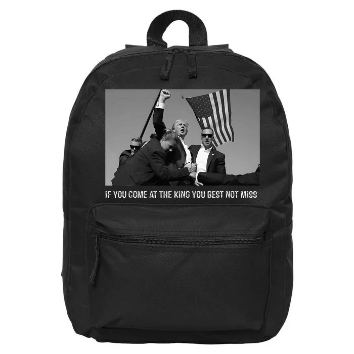 Donald Trump Presidential Campaign 2024 Bulletproof Shooting 16 in Basic Backpack