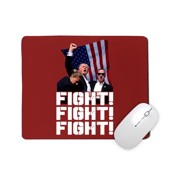 Donald Trump Photo After The Shooting At His Rally Mousepad