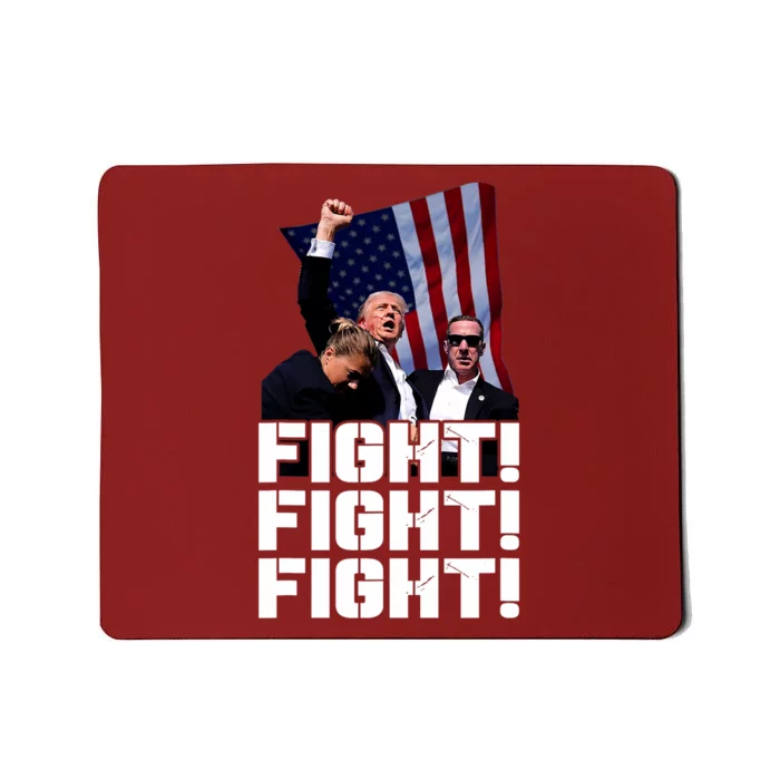 Donald Trump Photo After The Shooting At His Rally Mousepad