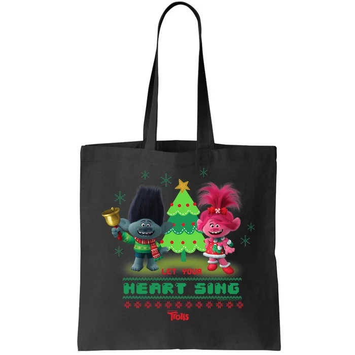 Dreamworks Trolls Poppy & Branch Let Your Heart Sing Tote Bag