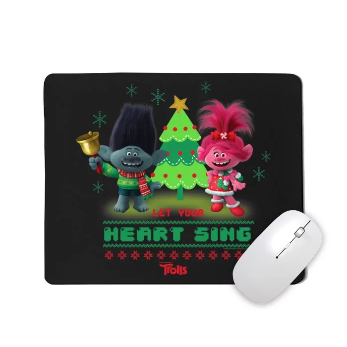 Dreamworks Trolls Poppy & Branch Let Your Heart Sing Mousepad