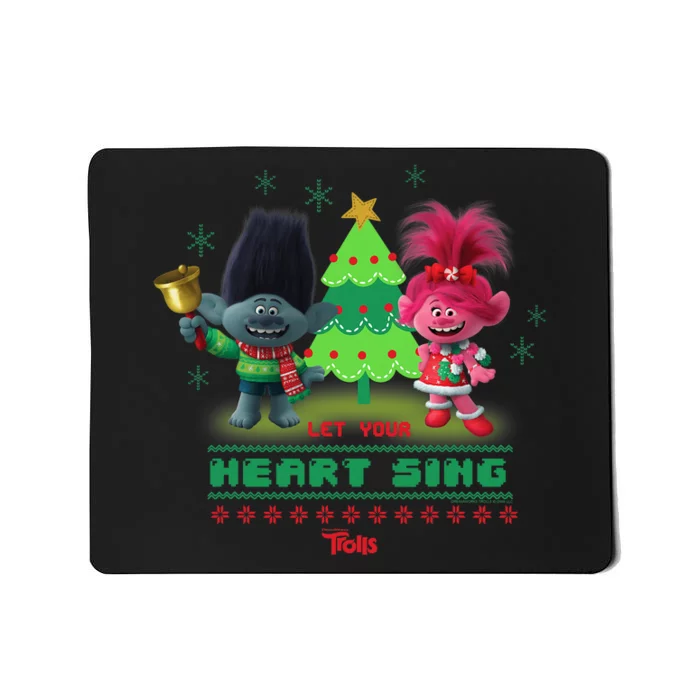 Dreamworks Trolls Poppy & Branch Let Your Heart Sing Mousepad