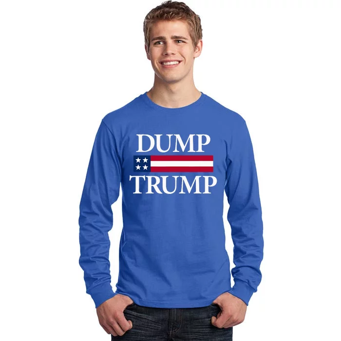 Dump Trump Political Tall Long Sleeve T-Shirt