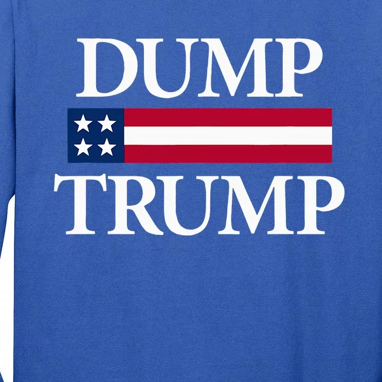 Dump Trump Political Tall Long Sleeve T-Shirt