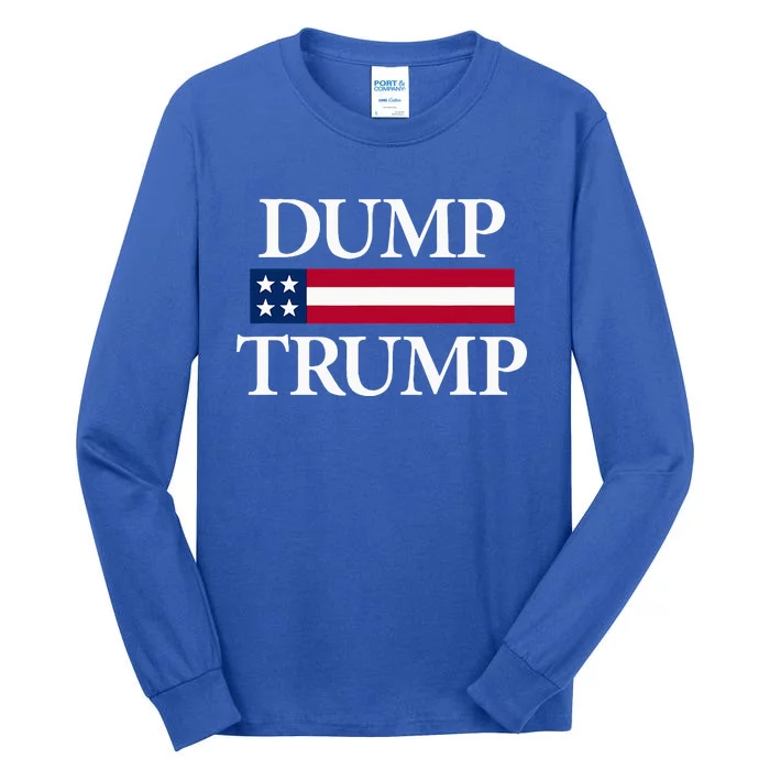 Dump Trump Political Tall Long Sleeve T-Shirt