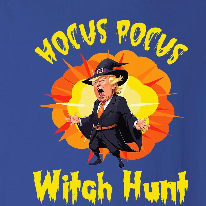 Donald Trump President Halloween Day Witch Hunt Toddler Long Sleeve Shirt