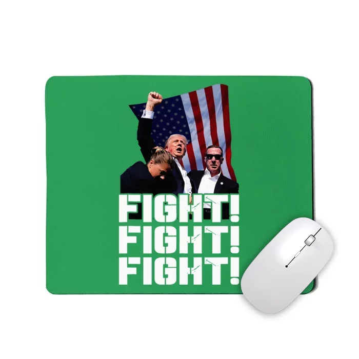 Donald Trump Photo After The Shooting At His Rally Mousepad