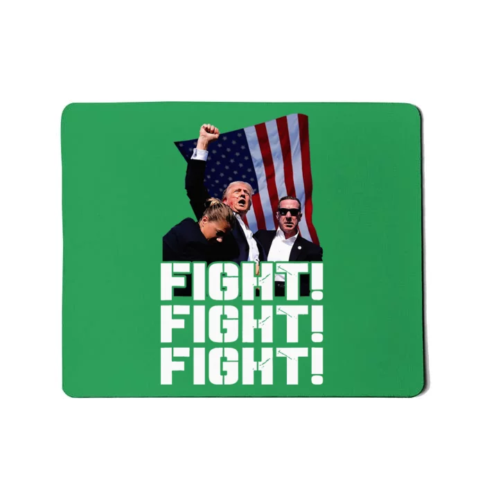 Donald Trump Photo After The Shooting At His Rally Mousepad