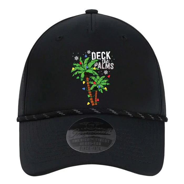 Deck The Palms Tropical Hawaii Christmas Palm Tree Lights Performance The Dyno Cap