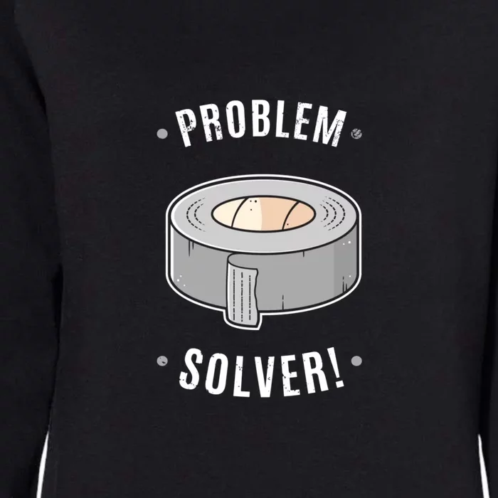 Duct Tape Problem Solver Womens California Wash Sweatshirt