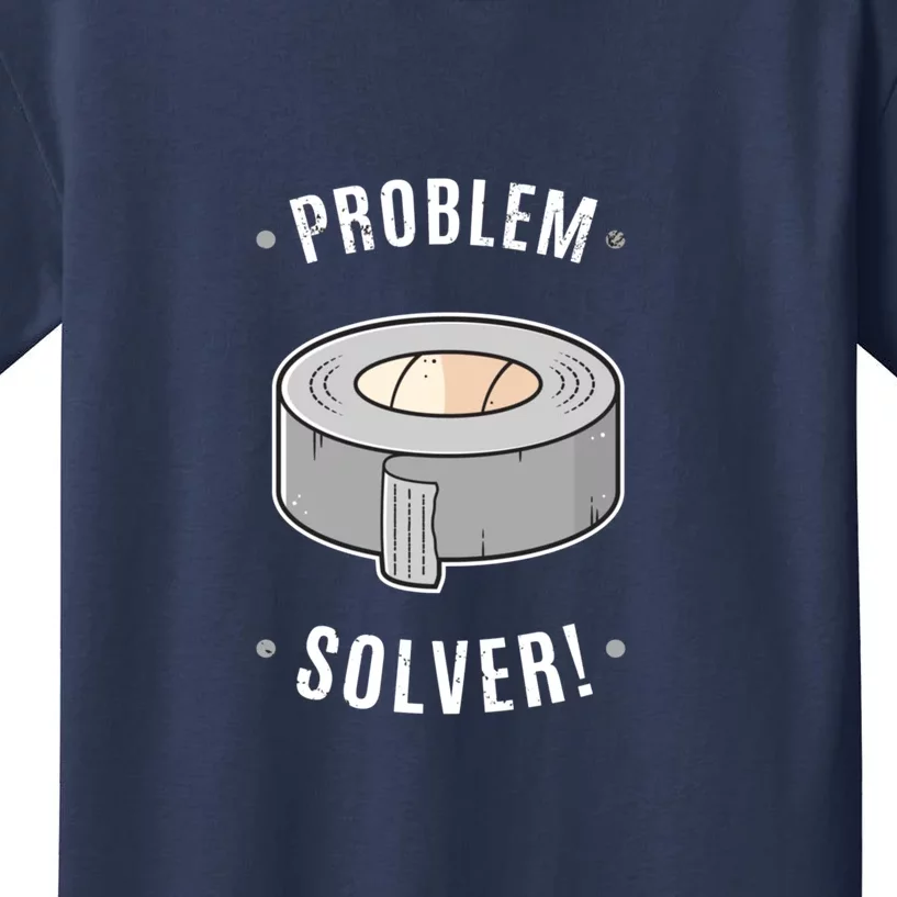 Duct Tape Problem Solver Kids T-Shirt