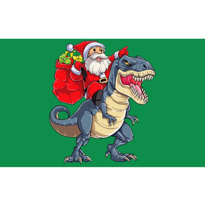 Dinosaur T Rex Christmas Santa Xmas Squad Bumper Sticker