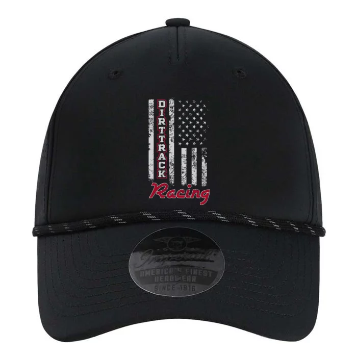 Dirt Track Racing Gift Design American Flag Performance The Dyno Cap