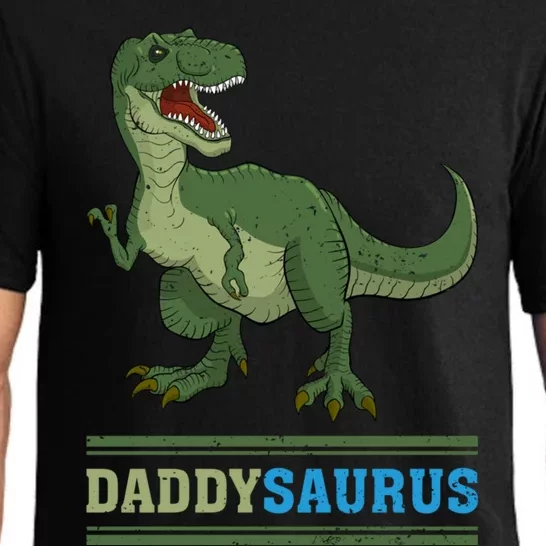 Daddysaurus T Rex Dinosaur Dad FatherS Day Gift Pajama Set