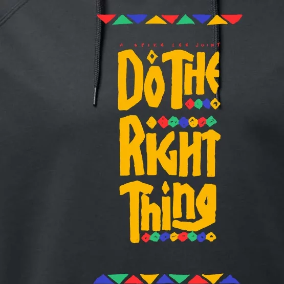 Do The Right Thing Performance Fleece Hoodie