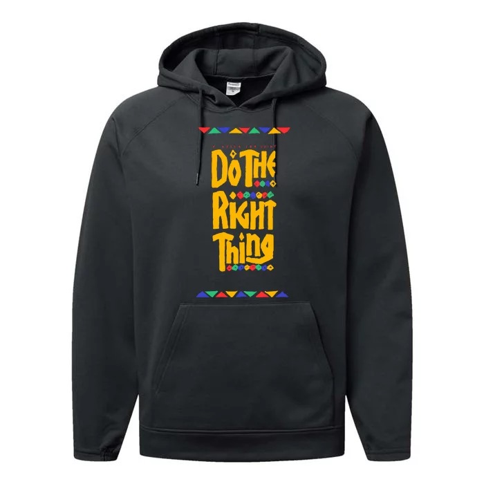 Do The Right Thing Performance Fleece Hoodie