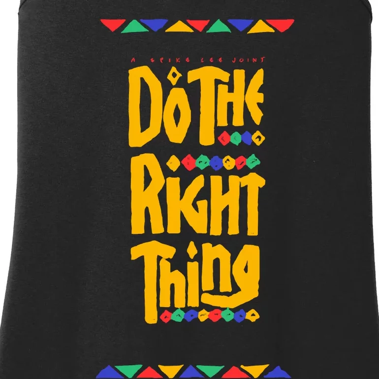 Do The Right Thing Ladies Essential Tank