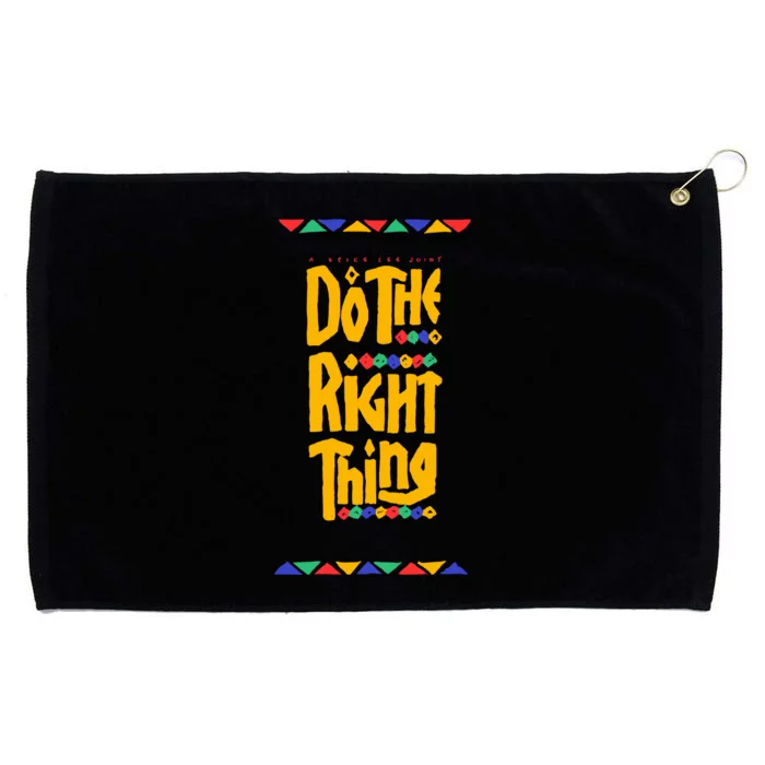 Do The Right Thing Grommeted Golf Towel