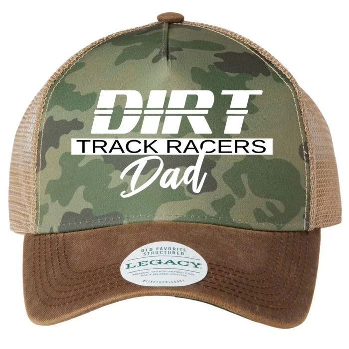 Dirt Track Racing Racers Dad Stock Car Racing Funny Gift Legacy Tie Dye Trucker Hat