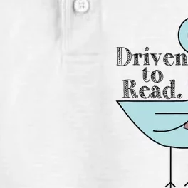 Driven To Read Pigeon Library Reading Books Readers Dry Zone Grid Performance Polo