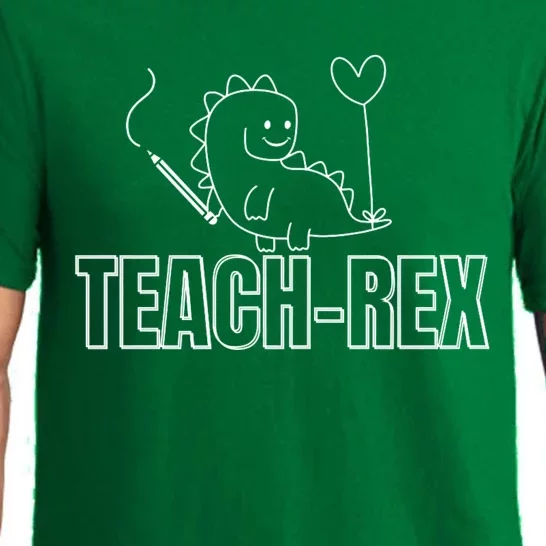 Dinosaur Teach Rex Educators Pajama Set