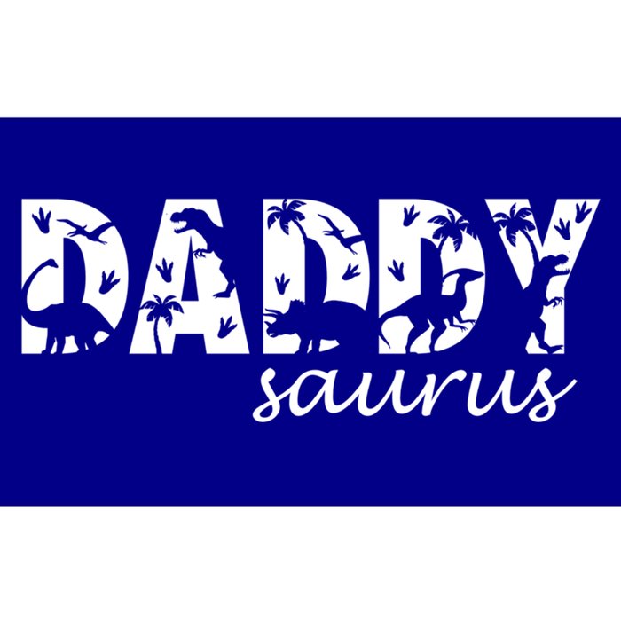 Daddysaurus T Rex Dinosaur Daddy Saurus Dad Family Matching Cute Gift Bumper Sticker