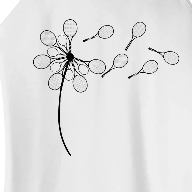 Dandelion Tennis Racket Women’s Perfect Tri Rocker Tank