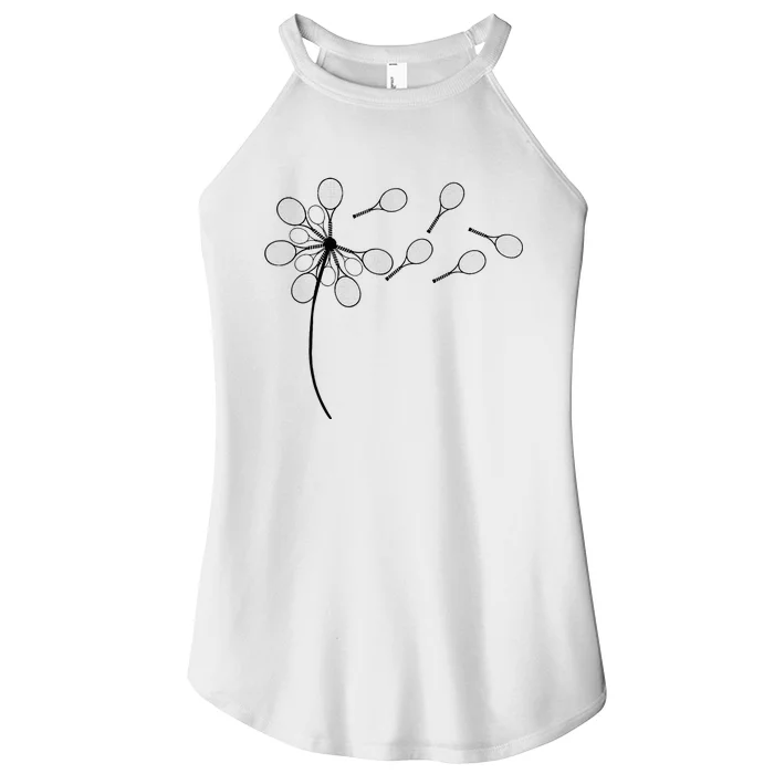 Dandelion Tennis Racket Women’s Perfect Tri Rocker Tank