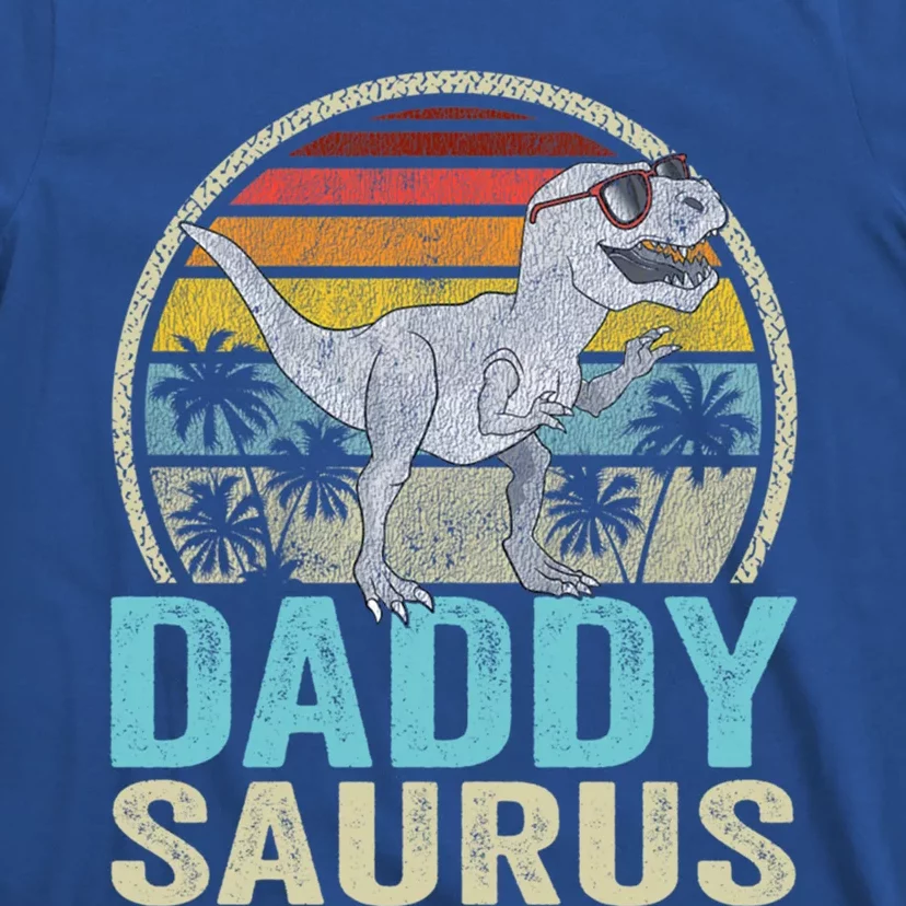 Daddysaurus T Rex Dinosaur Saurus Family Matching Gift T-Shirt