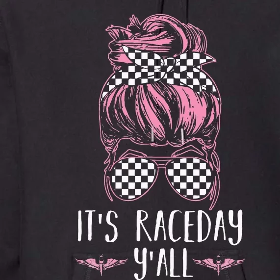 Dirt Track Racing Race ItS Race Day YAll Car Racing Premium Hoodie