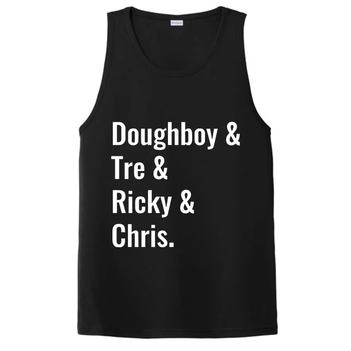 Doughboy & Tre & Ricky & Chris Performance Tank