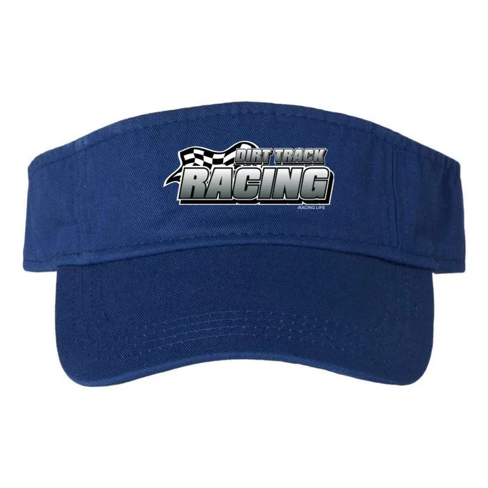 Dirt Track Racing Speedway Race Gear Stock Car Racing Funny Gift Valucap Bio-Washed Visor