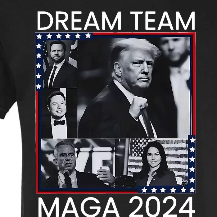 Dream Team Republican Trump Vance 2024 Garment-Dyed Heavyweight T-Shirt