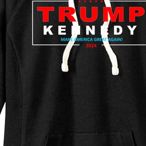 Donald Trump Robert F Kennedy Jr Pres/VP 2024 Women's Fleece Hoodie