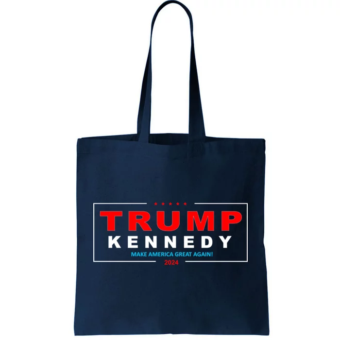 Donald Trump Robert F Kennedy Jr Pres/VP 2024 Tote Bag