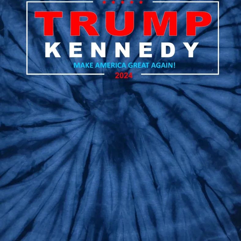 Donald Trump Robert F Kennedy Jr Pres/VP 2024 Tie-Dye T-Shirt