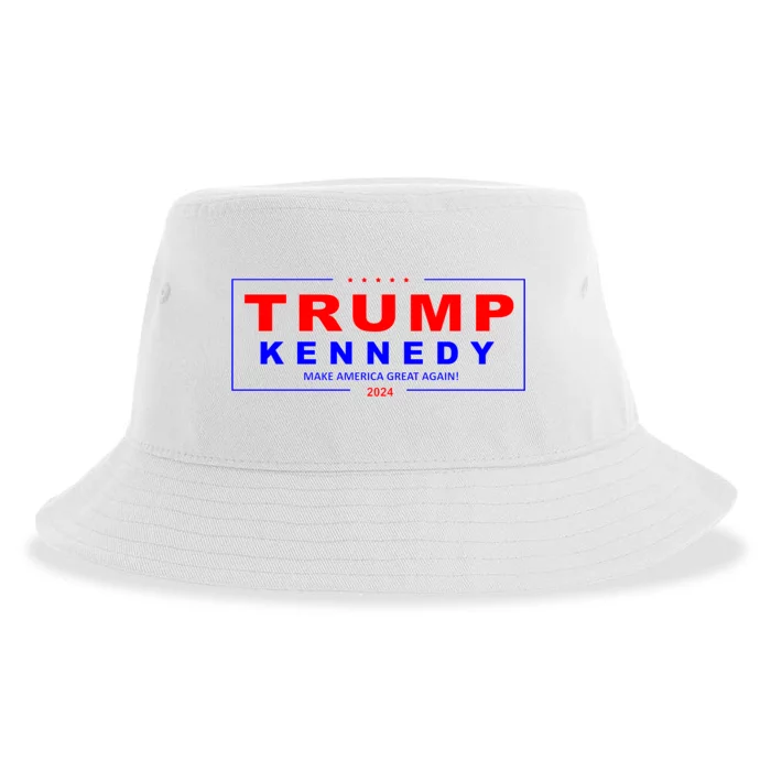 Donald Trump Robert F Kennedy Jr Pres/VP 2024 Sustainable Bucket Hat