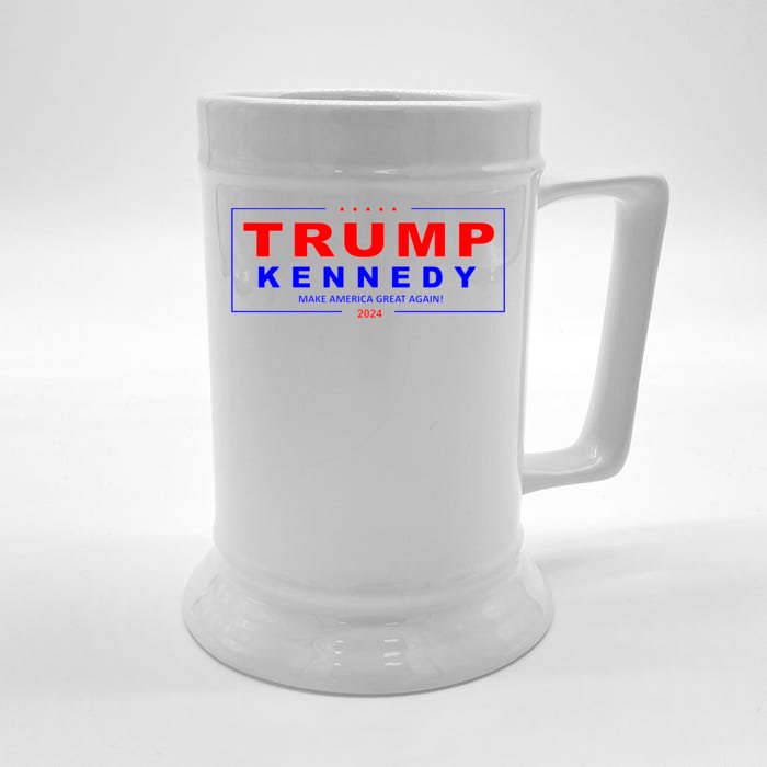 Donald Trump Robert F Kennedy Jr Pres/VP 2024 Front & Back Beer Stein