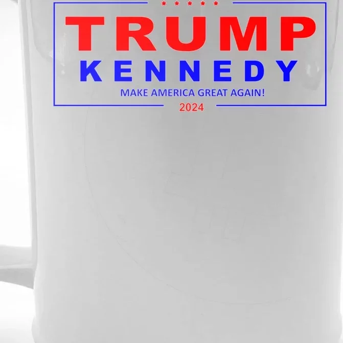 Donald Trump Robert F Kennedy Jr Pres/VP 2024 Front & Back Beer Stein