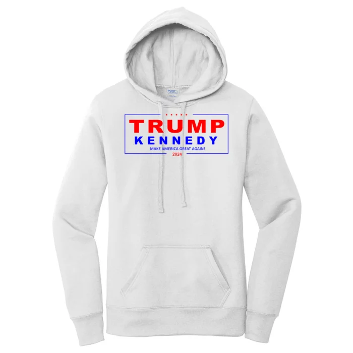 Donald Trump Robert F Kennedy Jr Pres/VP 2024 Women's Pullover Hoodie