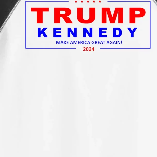 Donald Trump Robert F Kennedy Jr Pres/VP 2024 Toddler Fine Jersey T-Shirt