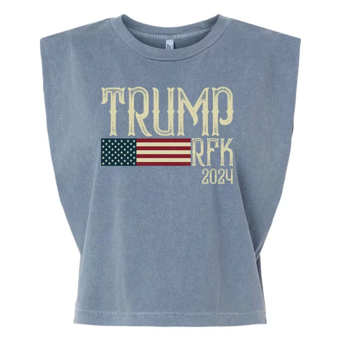 Donald Trump Rfk Jr 2024 Trump Kennedy Election Garment-Dyed Women's Muscle Tee