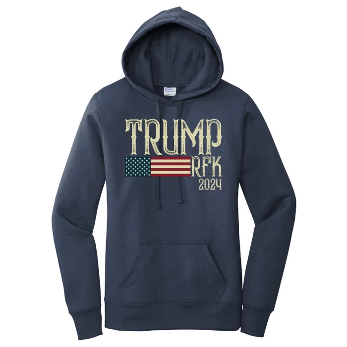 Donald Trump Rfk Jr 2024 Trump Kennedy Election Women's Pullover Hoodie