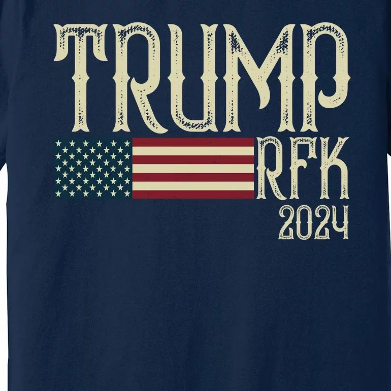 Donald Trump Rfk Jr 2024 Trump Kennedy Election Premium T-Shirt