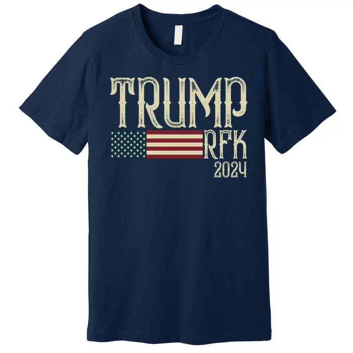 Donald Trump Rfk Jr 2024 Trump Kennedy Election Premium T-Shirt